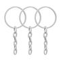Imagem de Argola Branca De 23mm + Triangulo Branco De 8mm Artesanato Atacado - 2000 Uni