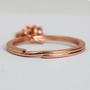 Imagem de Argola Italiana Rose Gold 32mm Com Corrente 100 Unidades