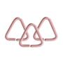 Imagem de Argola Rosa Bebe 23mm Com Corrente & Triangulo 2000 Un Qualidade Resistente