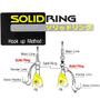 Imagem de Argola Solid Ring O-Pass Para Pesca Suporte Hook Aço Inox