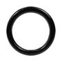 Imagem de Argolas 10,5cm Plástico Preto Multiuso Para Artesanato Com 50 Unidades