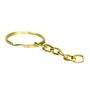 Imagem de Argolas Batidas Prata Dourado E Rosê Com 100 Unidades - 23mm