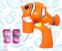 Imagem de Arma Pistola Toys Lança Bolhas Bolinha Sabão Nemo