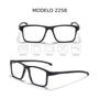 Imagem de Armação de Oculos de Sol e Grau Preto Polarizado Quadrado Masculino Clip On 3 em 17