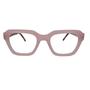 Imagem de Armação De Óculos Mey Eyewear Br6684 C2 51 Rosa Brilho