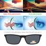 Imagem de Armação de Óculos para Grau e Sol com Clip On 3 em 1 Porlarizado Uv Masculino Quadrado Adiconal Magnetico Dia e Noite