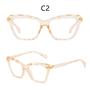 Imagem de Armação de Óculos para Grau Feminino Retrô Vintage Geek Transparente Gato Gatinho 6605