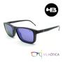 Imagem de Armação Grau Hb Swicth 0351 Preto Fosco Com 3 Clipons Can