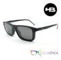 Imagem de Armação Grau Hb Swicth 0351 Preto Fosco Com 3 Clipons Can