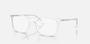 Imagem de Armação Óculos de Grau Unissex Ray-Ban RB5421 2001 55 Translucido