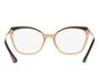 Imagem de Armação Oculos Grau Vogue Vo5265L 2711 53 Marrom Translucido