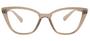 Imagem de Armação para óculos de grau Kipling KP 3140 H851 Marrom translúcida gatinho