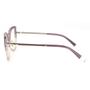 Imagem de Armação para óculos de Grau Sabrina Sato SS694 Feminino Gatinho em Metal Dourado