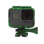 Imagem de Armação Suporte Camuflado The Frame Para Câmeras GoPro Hero 5 Black Hero 6 Black Hero 7 Black Cor Verde Escuro