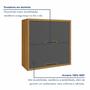 Imagem de Armário Aéreo 2 Portas Basculantes Imperatriz 100% Mdf