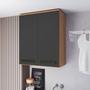 Imagem de Armário Aéreo 80cm 2 Portas com Prateleiras Internas Isabelle