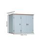 Imagem de Armário Aéreo com 3 Portas Maciças 76,5x120 cm - Tommy Design