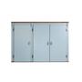 Imagem de Armário Aéreo com 3 Portas Maciças 76,5x120 cm - Tommy Design