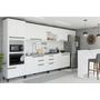 Imagem de Armário Aéreo Cozinha Modulado Manhattan PH 3079 c/ 2 Portas Basculante 120cm Branco/Calacatta - Herval