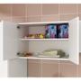 Imagem de Armário Aéreo para Cozinha com 2 Portas 45 cm - Branco