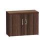 Imagem de Armario Baixo 02 Portas PE40 Pandin 80 Cm Walnut