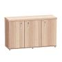 Imagem de Armário Credenza Com 03 Portas PE40 Pandin 1,20 M Noce Naturale