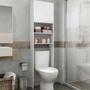 Imagem de Armário de Banheiro para Vaso Sanitário Multimóveis com 2 portas FG2540 Branco