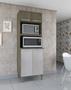 Imagem de Armário de cozinha 4 portas kit torre quente móveis paraná