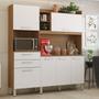 Imagem de Armario De Cozinha 6 Portas 2 Gavetas Select