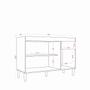 Armário De Cozinha com Balcão 9 Portas 1 Gaveta Aurora Atacama/off White - Aramoveis - Aramóveis Imagem de Armário De Cozinha com Balcão 9 Portas 1 Gaveta Aurora Atacama/off White - Aramoveis