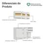 Imagem de Armário de Cozinha Compacta 100% MDF 120 cm Smart Madesa 01