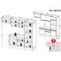 Imagem de Armário de Cozinha Compacta 4 peças com Rodapé MP2176 Made Multimóveis