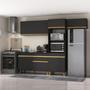 Imagem de Armário de Cozinha Compacta 4 peças ML3868 Veneza Multimóveis