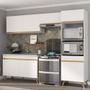 Imagem de Armário de Cozinha Compacta 4 peças MP3749 Veneza GW Multimóveis Branca