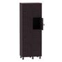 Imagem de Armário Guarda Volume Locker Roupeiro 2 Vãos 8 Portas Aço GRF502/8 Preto - Pandin