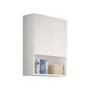 Imagem de Armário Lavanderia com 2 Portas Multimóveis Ibiza FG5004 Branco