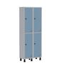 Imagem de Armário Locker Guarda Volume Aço Light 4 portas 69x179,5cm