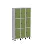 Imagem de Armário Locker Guarda Volume Aço Light 9 portas 103,5x179,5cm