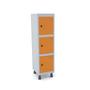 Imagem de Armário Mini Roupeiro 3 Portas Aço MGRP 501/3