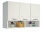 Imagem de Armário Modulado Branco Com 3 Portas Multiuso
