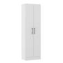 Imagem de Armário Multiuso com 2 Portas 52x170Cm MDP Branco 3000 MENU