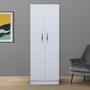Imagem de Armário Multiuso Mônaco 2 Portas Inspire House Branco.