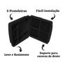 Imagem de Armário Preto Com Porta Banheiro Espelho Armarinho Organizador Forte