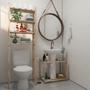 Imagem de Armario Retro Banheiro Espaço Para Toalhas /Higiene Pessoal