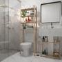Imagem de Armario Retro Banheiro Espaço Para Toalhas /Higiene Pessoal