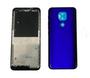 Imagem de Aro Chassis Motorola Moto G9 Play + Tampa Traseira Azul