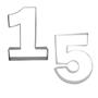 Imagem de Aro Numérico Para Bolo Number Cake 15 Anos
