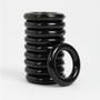 Imagem de Aro Plástico Argola 2,3cm Preto Resistente Multiuso Com 30 Unidades