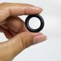 Imagem de Aro Plástico Argola 2,3cm Preto Resistente Multiuso Com 30 Unidades