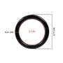 Imagem de Aro Plástico Argola 2,7cm Preto Resistente Multiuso Com 30 Unidades